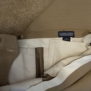 Lands End Pleated Men's dress slacks